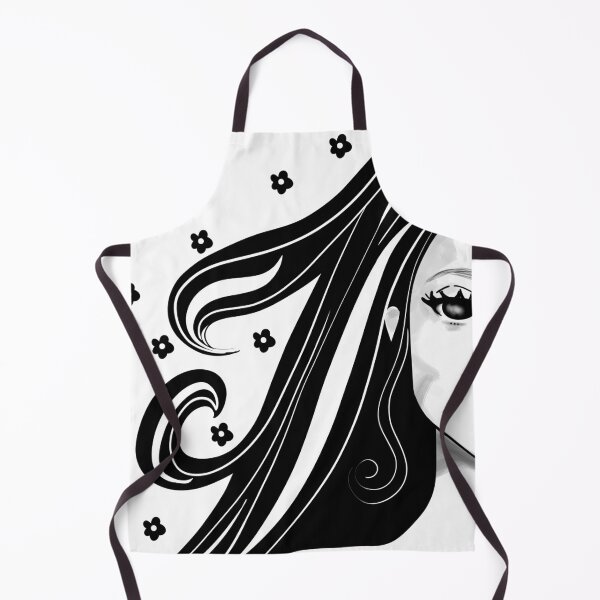 Item preview, Peek-A-Boo I See You - Black and White Portrait on a designed and sold by Taladesignlab.