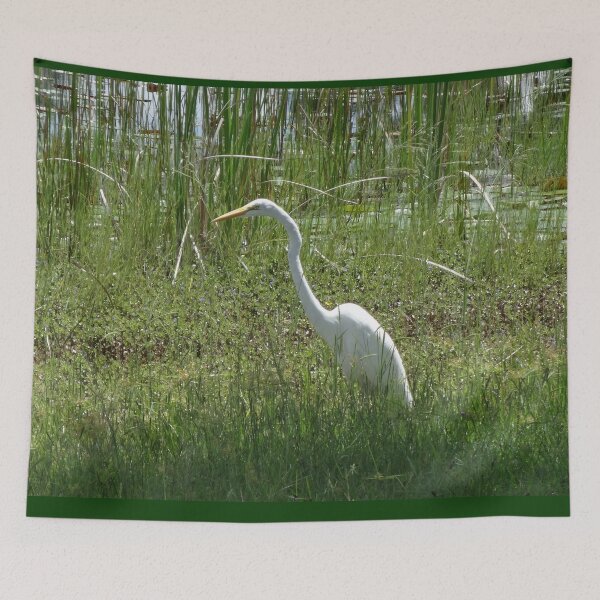 Item preview, Great White Heron by Orikall designed and sold by HippieWorks.