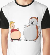 Calvin And Hobbes Funny Graphic T-Shirt