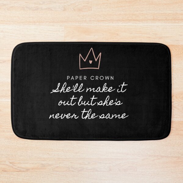 Item preview, Alec Benjamin Paper Crown Quote designed and sold by EverythingCore.