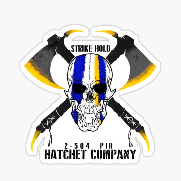 Strike Hold 2-504th PIR  Sticker for Sale by elkkhart