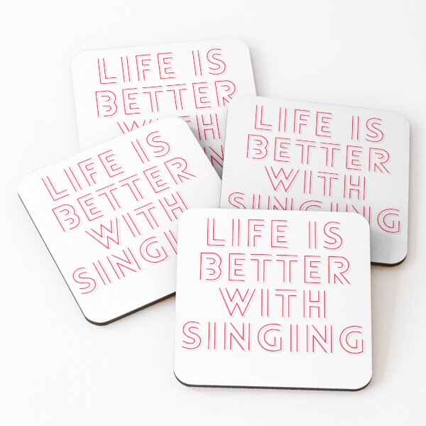 Item preview, life is better with singing designed and sold by hasanclgn.