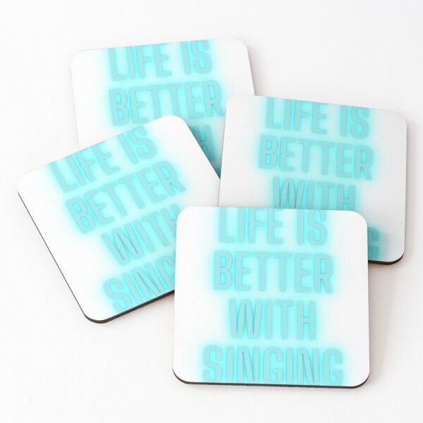 Item preview, life is better with singing designed and sold by hasanclgn.