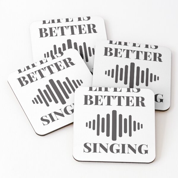 Item preview, life is better with singing designed and sold by hasanclgn.