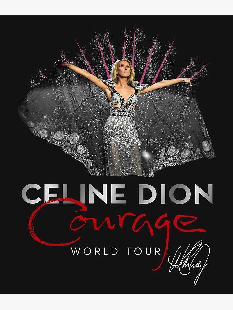 2 x Celine Dion Courage World Tour Tickets hot Hamburg 31.3.24