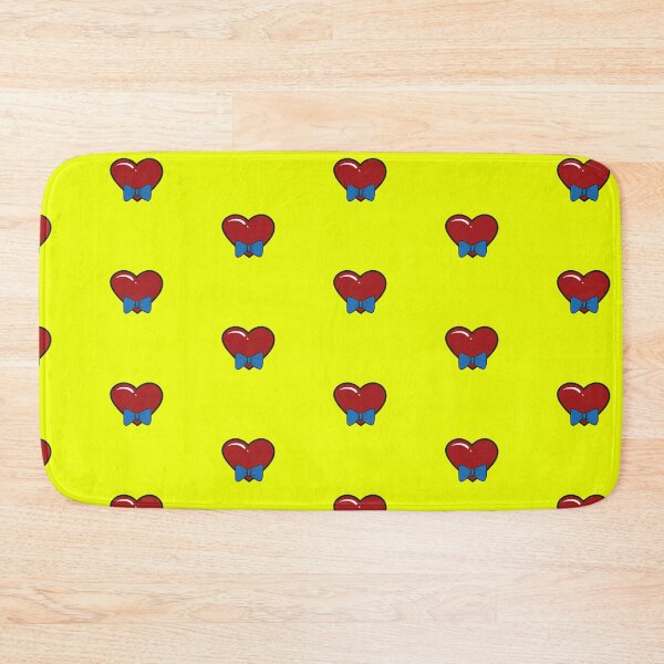 Item preview, Valentine Heart Bowtie on Yellow Background designed and sold by Shaxspere.