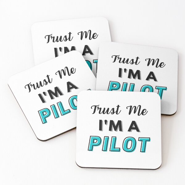 Item preview, Trust Me, I'm a Pilot | Aviation | White designed and sold by NocturnalEngg.