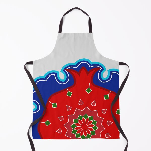 Item preview, Yalda Stylized Pomegranate designed and sold by ArtEntwined.