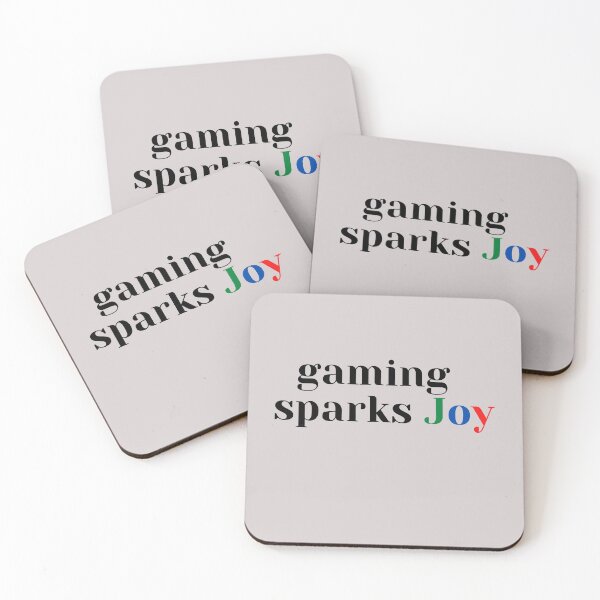 Item preview, gaming sparks joy designed and sold by ninjapineapple.