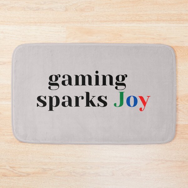 Item preview, gaming sparks joy designed and sold by ninjapineapple.