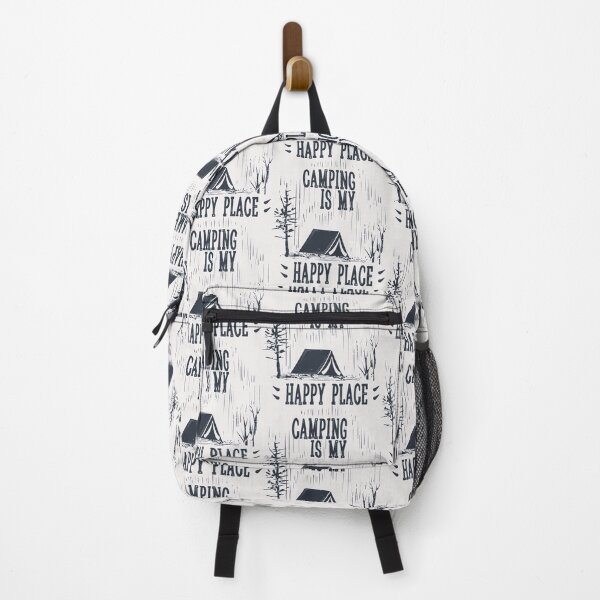Item preview, Camping is my happy place designed and sold by DR-STORE.