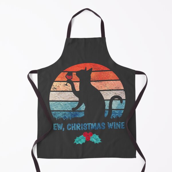 Item preview, EW CHRISTMAS WINE - CHRISTMAS CAT 2020 designed and sold by WordsmithNerd.