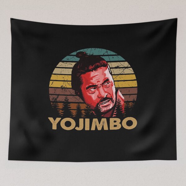 Item preview, Yojimbo Sanjuro Akira Kurosawa Vintage Samurai Toshiro Mifune designed and sold by AnnaBruce4.