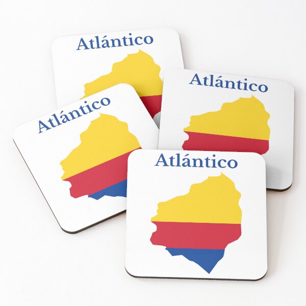 Item preview, Atlantico Department Department Map, Colombian Department designed and sold by marosharaf.
