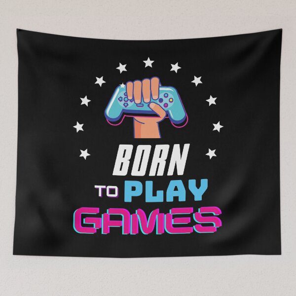 Item preview, Born to play games designed and sold by ShawnDzign.