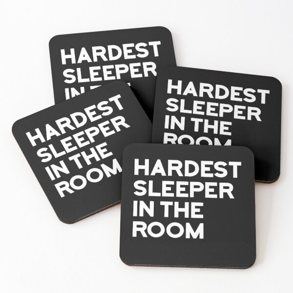 Item preview, Hardest Sleeper in the Room designed and sold by goodygoodstuff.