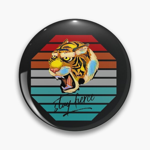 Item preview, Stay Fierce (Tiger) designed and sold by HamiltonmagicTs.