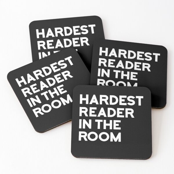 Item preview, Hardest Reader in the Room designed and sold by goodygoodstuff.