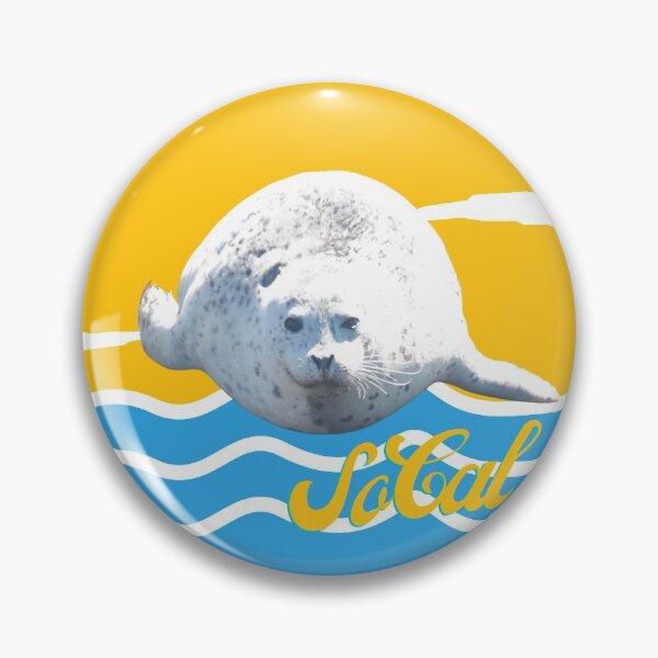 Item preview, White Seal So Cal Logo San Pedro, California designed and sold by concettaellis.