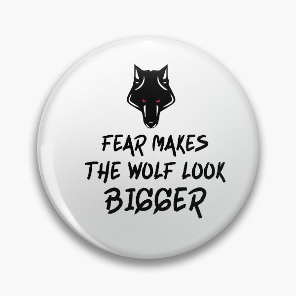 Item preview, Wolf revolution fear courage gift designed and sold by eiwo87.