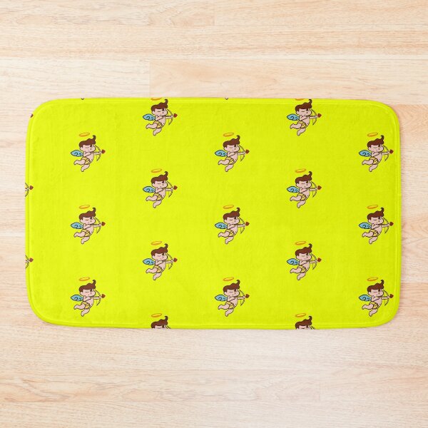 Item preview, Valentine Cupid on Yellow Background designed and sold by Shaxspere.