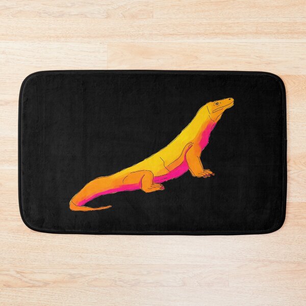 Item preview, Komodo Dragon yellow pink illustration designed and sold by KennyLucky.