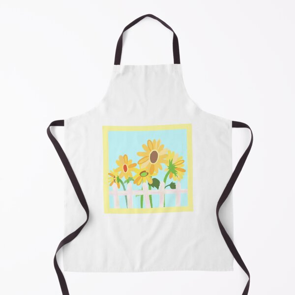 Item preview, Sunflowers and White Picket Fences designed and sold by Hannah Lu.