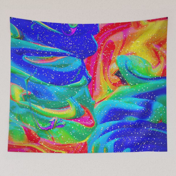 Item preview, Bold Unique Fierce Trippy Marbling with Sparkles designed and sold by DaughterofYah.