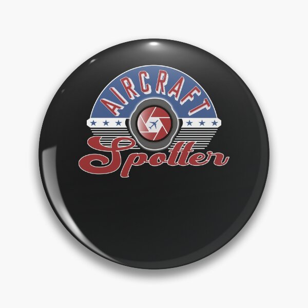 Item preview, Aircraft Spotter Vintage Design red / blue designed and sold by FouDeeziner.