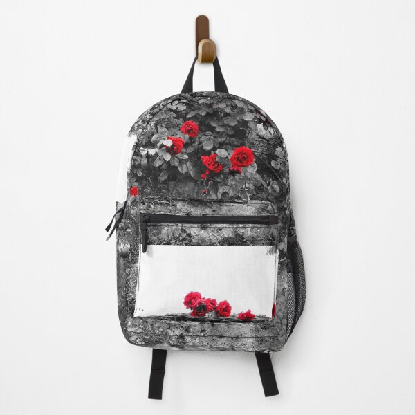 Item preview, Black and white photo of Red colored roses designed and sold by Happy Life Graphics.