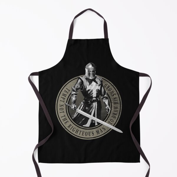 Item preview, Righteous Man - Knight Templar Holding A Sword - Crusader designed and sold by tronictees.