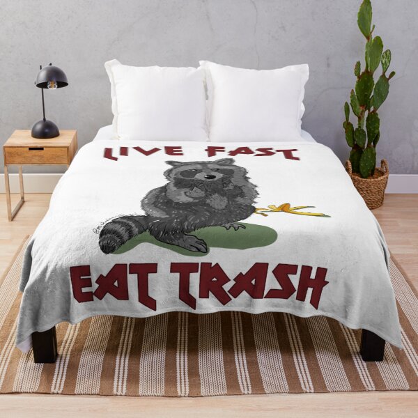 Item preview, Live Fast, Eat Trash designed and sold by michaelaari.