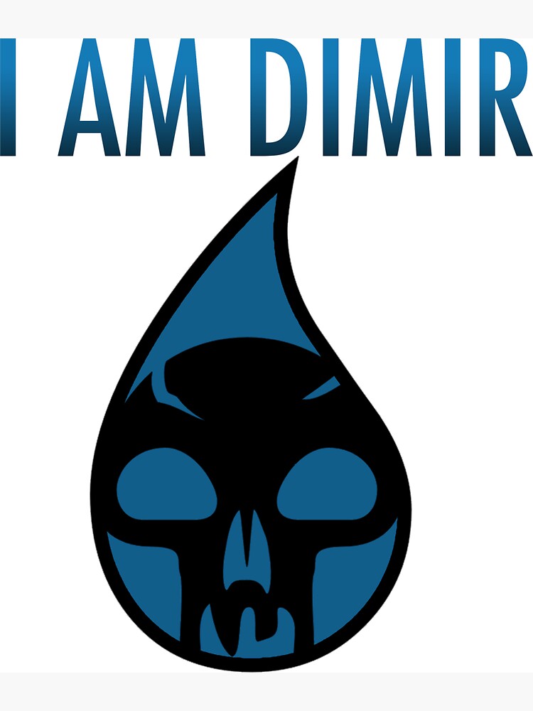 Thumbnail 3 of 3, Magnet, I am Dimir designed and sold by poeticdustbin.