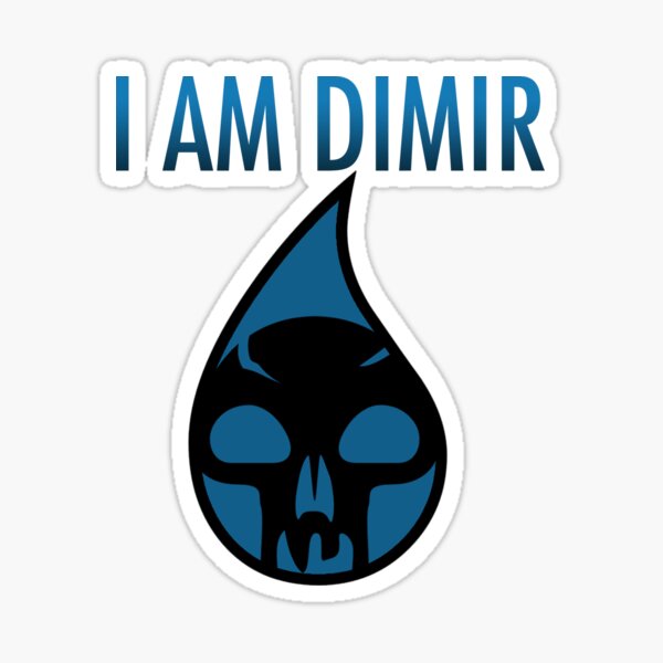 I am Dimir Sticker