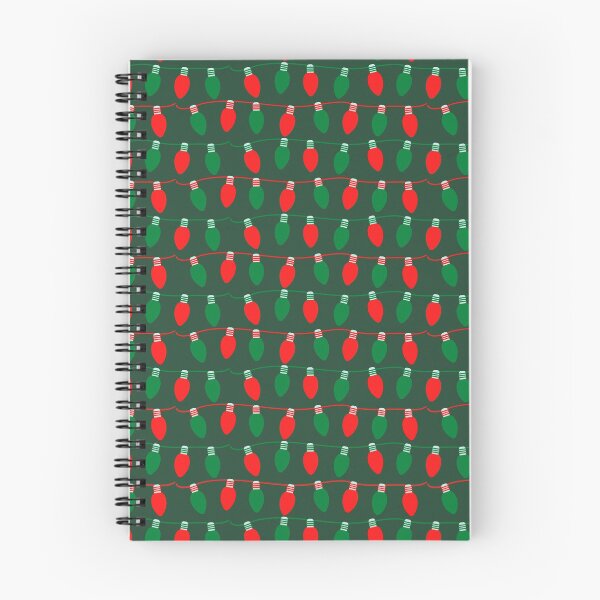 Item preview, Red and Green Colored String of Lights Pattern designed and sold by thebig3-.