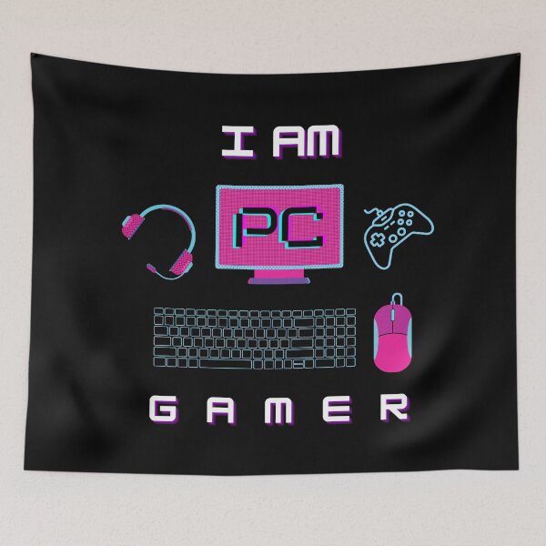Item preview, I am PC gamer - Retro gaming style designed and sold by ShawnDzign.