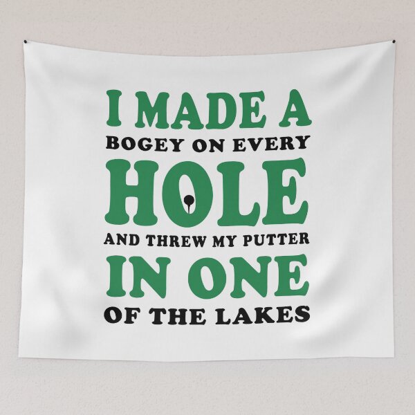 Item preview, I Made a Bogey on every Hole in One Funny Golf  designed and sold by fourstripes.