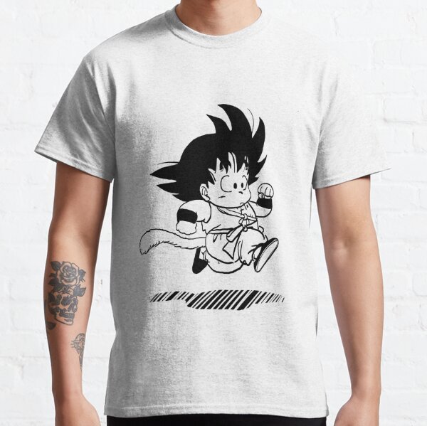 Kid Goku en fuite T-shirt classique