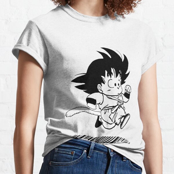 Kid Goku en fuite T-shirt classique