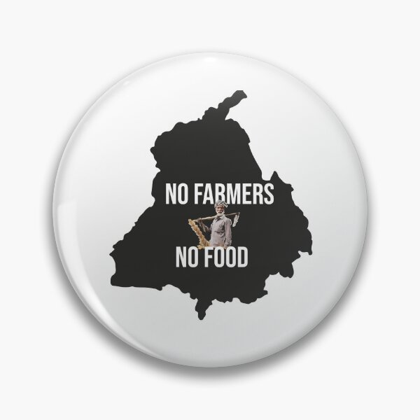 Item preview, I Support Farmers of Punjab designed and sold by KeekStudio.