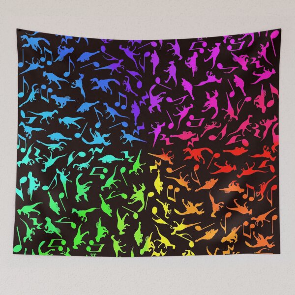 Item preview, Dinos Rock Rainbow Music! designed and sold by Timeforplay.