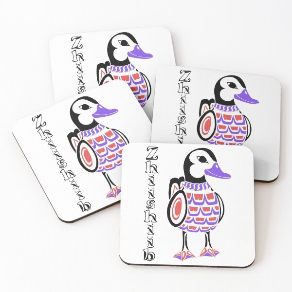 Item preview, Indigenous Duck (Zhiishiib) designed and sold by KendraHowland.