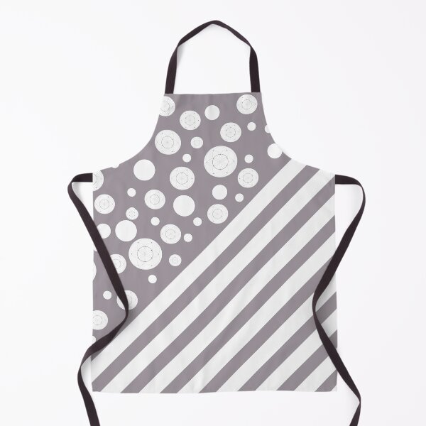 Artikelvorschau, Weiße Punkte und Streifen mit Samen des Lebens auf einem hellen lila Hintergrund entworfen und verkauft von squishyrainbow.