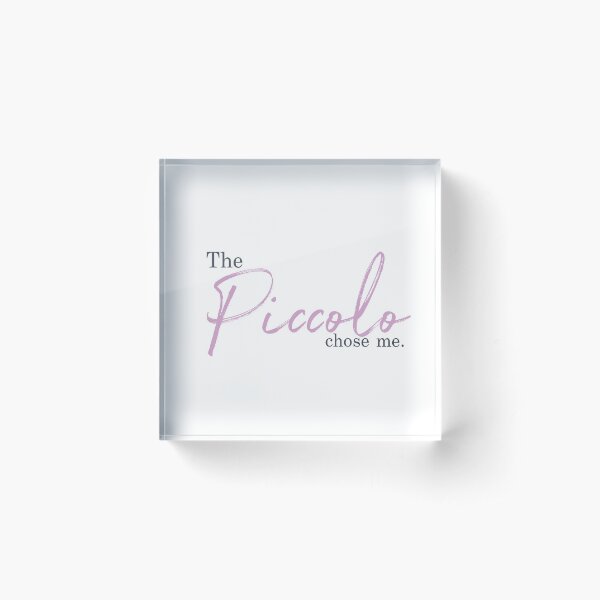 Item preview, the piccolo chose me: Piccolo flute stickers designed and sold by UniqueDancer.