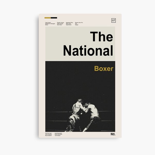 The Boxer - The National Canvas Print