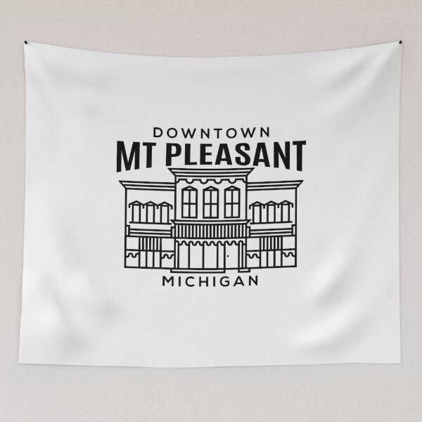 Item preview, Downtown Mt Pleasant MI designed and sold by HalpinDesign.