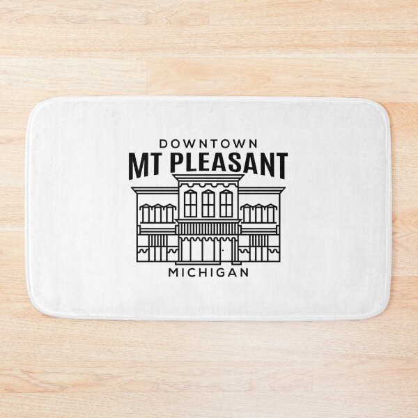 Item preview, Downtown Mt Pleasant MI designed and sold by HalpinDesign.