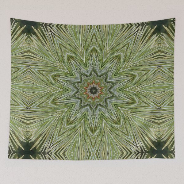 Item preview, Pine needle kaleidoscope mandala designed and sold by rvjames.