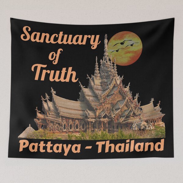 Item preview, Sanctuary of Truth - Pattaya Thailand designed and sold by Scubaloppy.