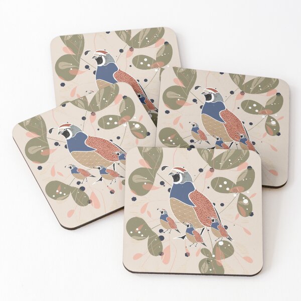 Item preview, Quail Family designed and sold by HeyMim.